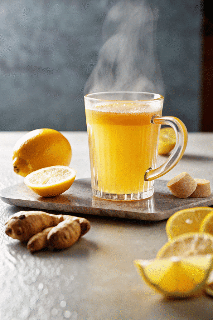 Homemade 4 ingredient Mounjaro recipe served warm in a cup