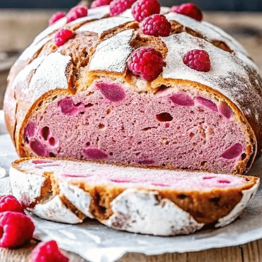 give me 2 different alt text and short description for image: Valentine Day Bread Recipe