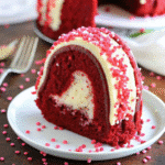 red velvet cheesecake swirl bundt cake Recipe